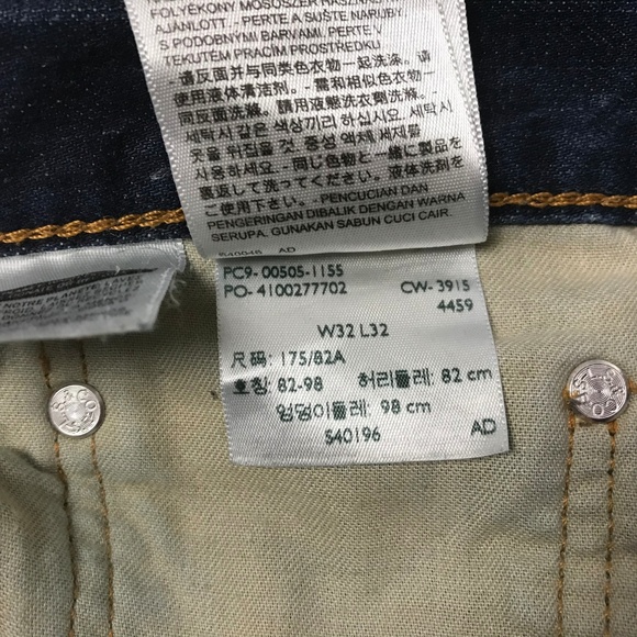 Levi's Jeans Levis Strauss Co 55 Mens Jeans High Rise Blue Poshmark